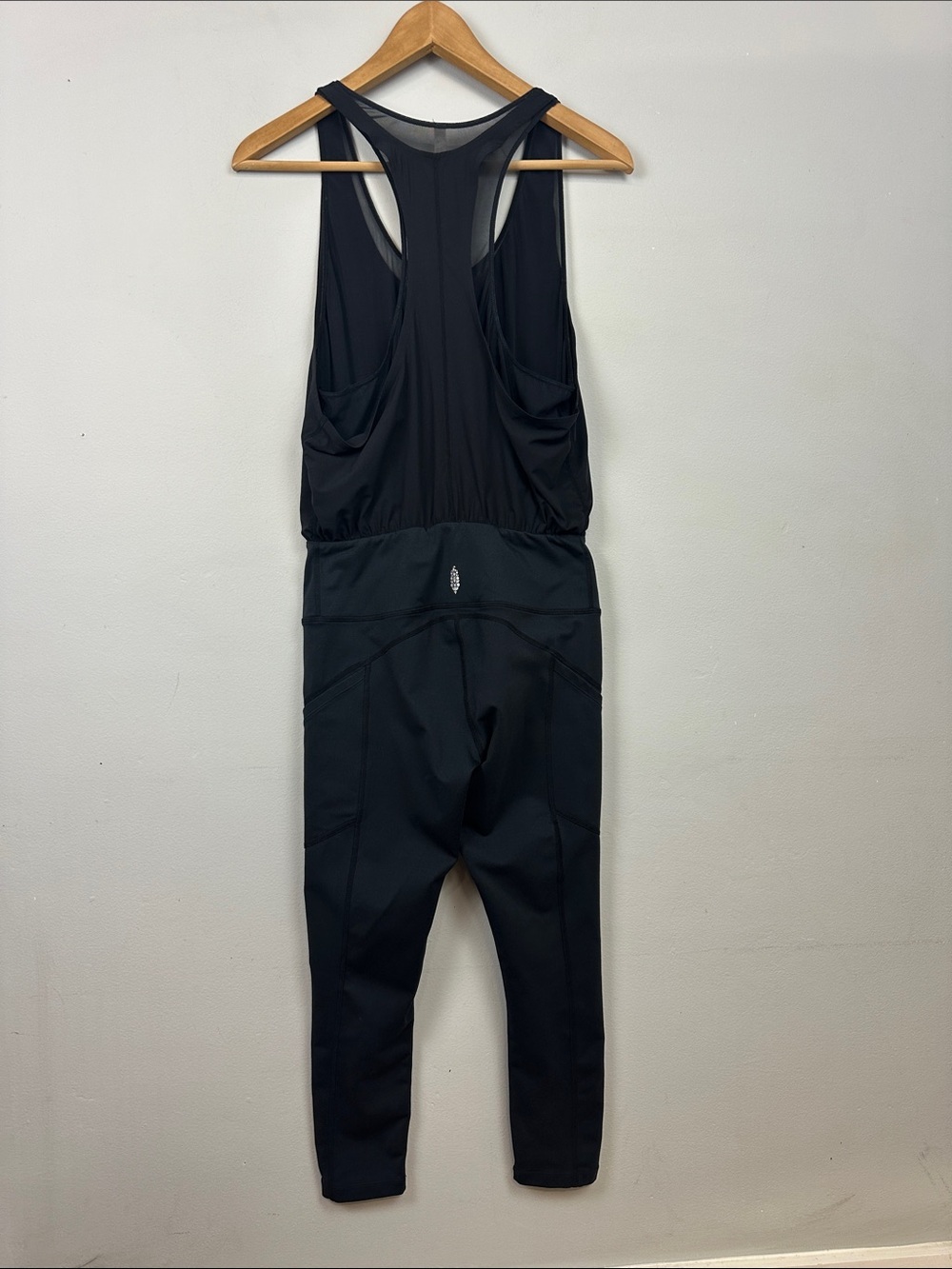 Free People FP Movement Eye On The Prize Onesie Black Sz S - Picture 10 of 15